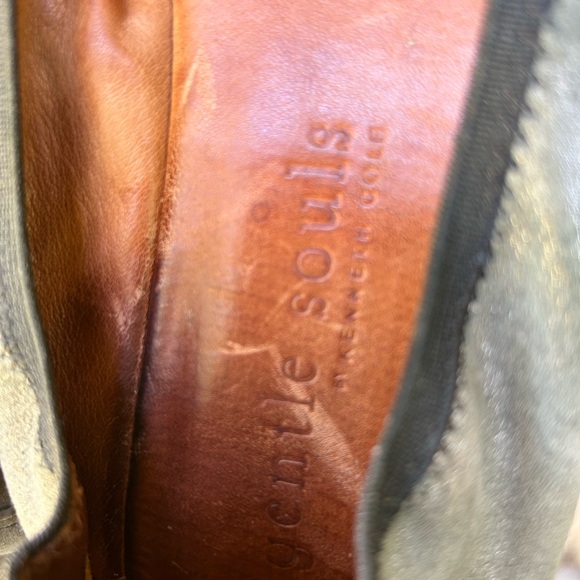 Gentle Souls shoes gray suede ballet flats Sz 8.5. By Kenneth Cole - Picture 5 of 8